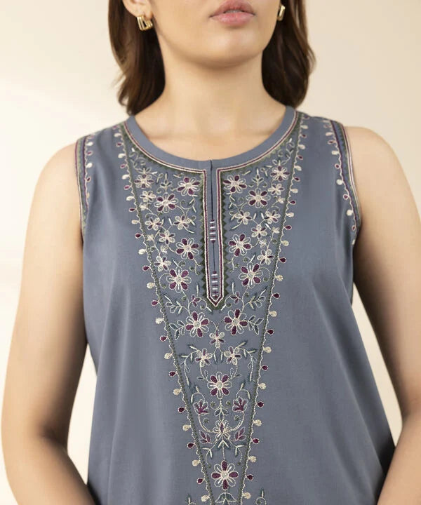 2 Piece - Embroidered Lawn Suit